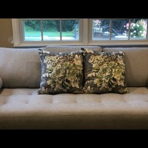 NWOT  Set of 2 decorative throw pillows